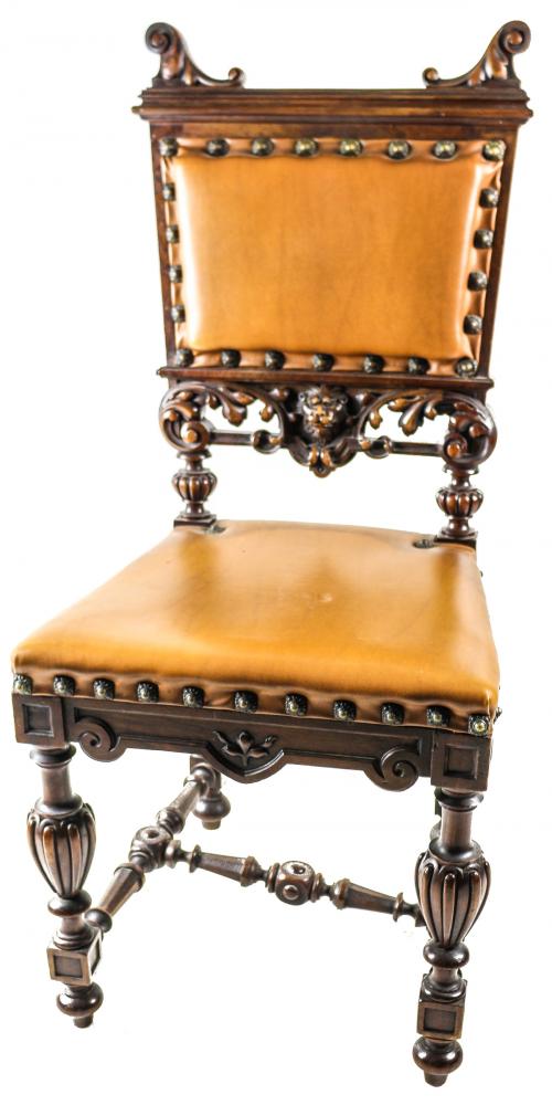 SILLA ALFONSINA DE FLES. S.XIX