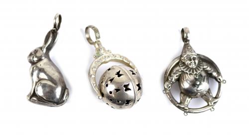 TRES SONAJEROS EN PLATA DEL PRIMER TERCIO DEL S.XX