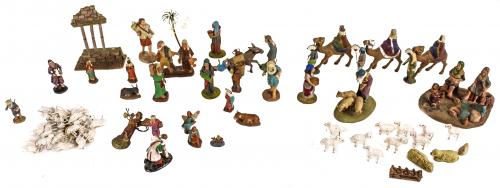 LOTE DE FIGURAS DE BELÉN