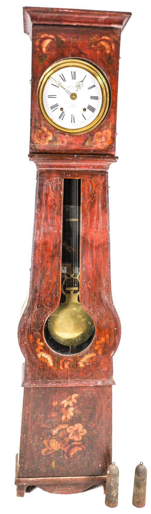 RELOJ DE PIE CIRCA 1800