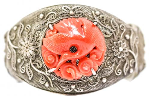 PULSERA ORIENTAL DE FILIGRANA DE PPS. S.XX