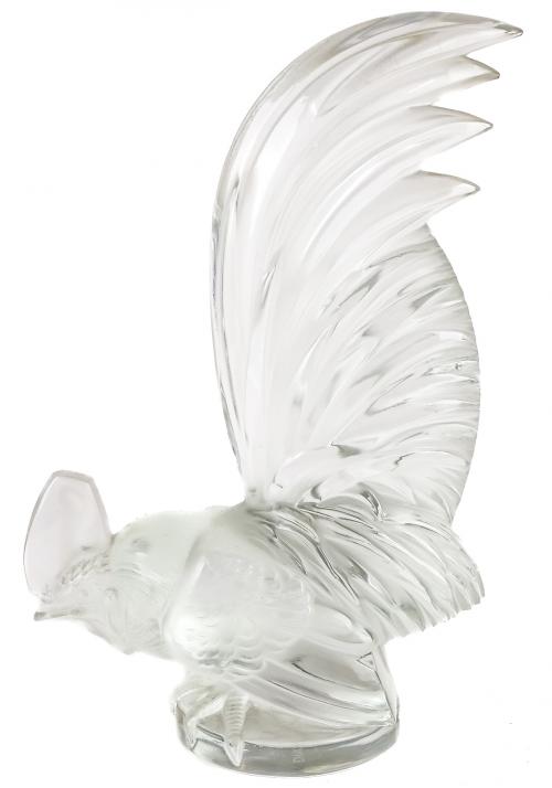FIGURA EN CRISTAL "LALIQUE" DE LA SEGUNDA MITAD DEL S.XX