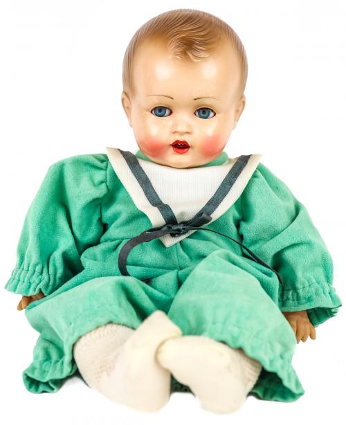 MUÑECO BEBÉ FRANCÉS "RAYNAL"  AÑOS 50