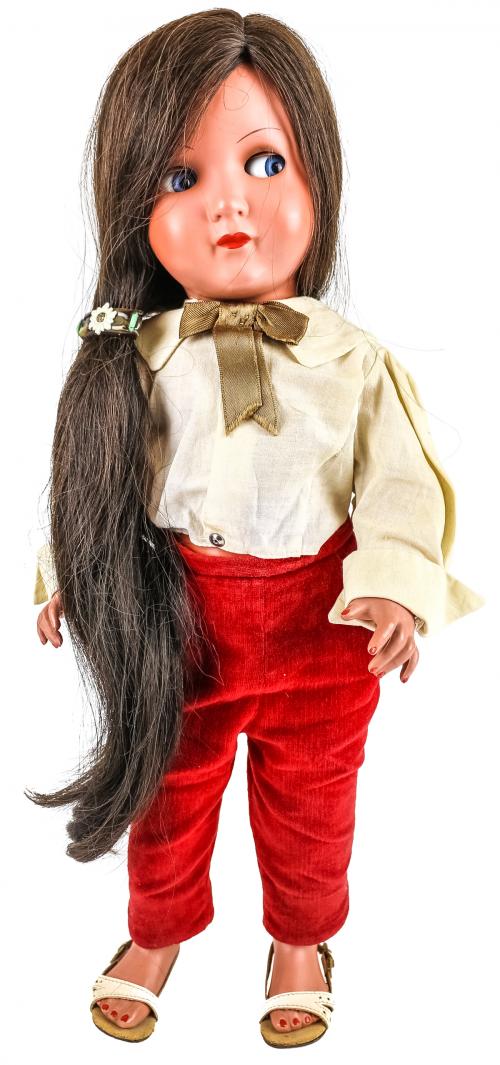 MUÑECA "TORTUGA" EN CELULOIDE AÑOS 50
