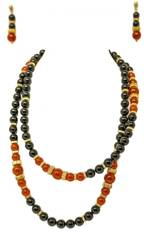 CONJUNTO CON ÁGATA Y ONIX