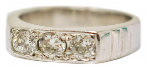 SORTIJA TRESILLO CON DIAMANTES