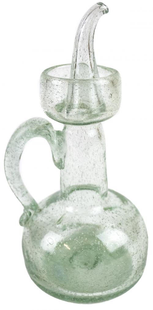 ACEITERA DE CRISTAL DE LA PRIMERA MITAD S.XX