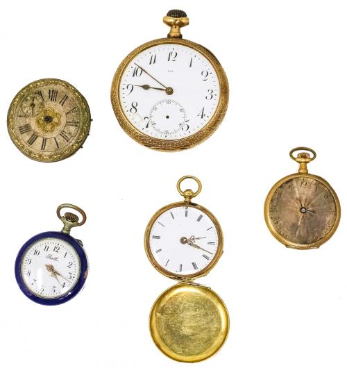 COLECCIÓN DE RELOJES DE BOLSILLO DEL S.XIX
