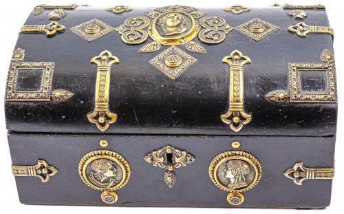CAJA JOYERO FRANCESA DE FINALES DEL S.XIX