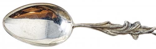 SEIS CUCHARILLAS EN PLATA DEL PRIMER TERCIO S.XX
