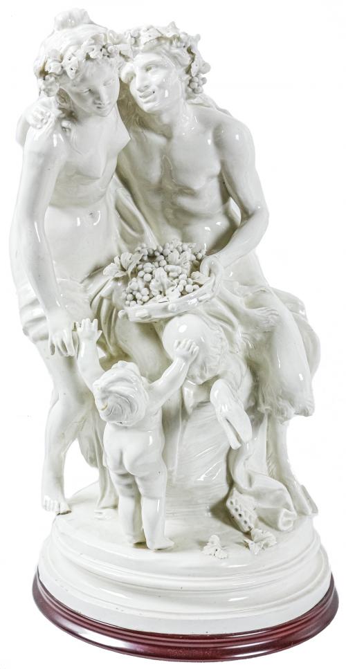 SÁTIRO, JOVEN BACANTE I PUTTI