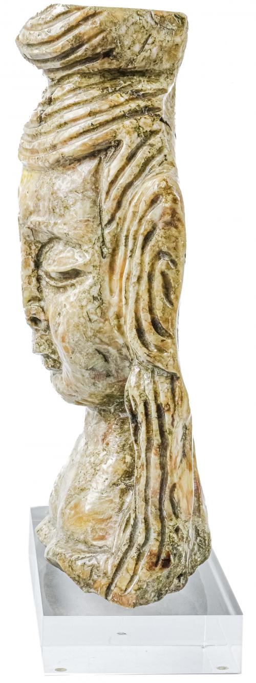 BUSTO DE MARMOL ORIENTAL