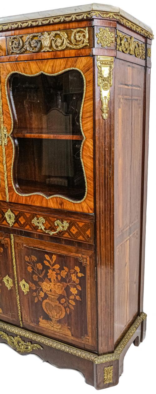 MUEBLE VITRINA NAPOLEÓN III FRANCÉS
