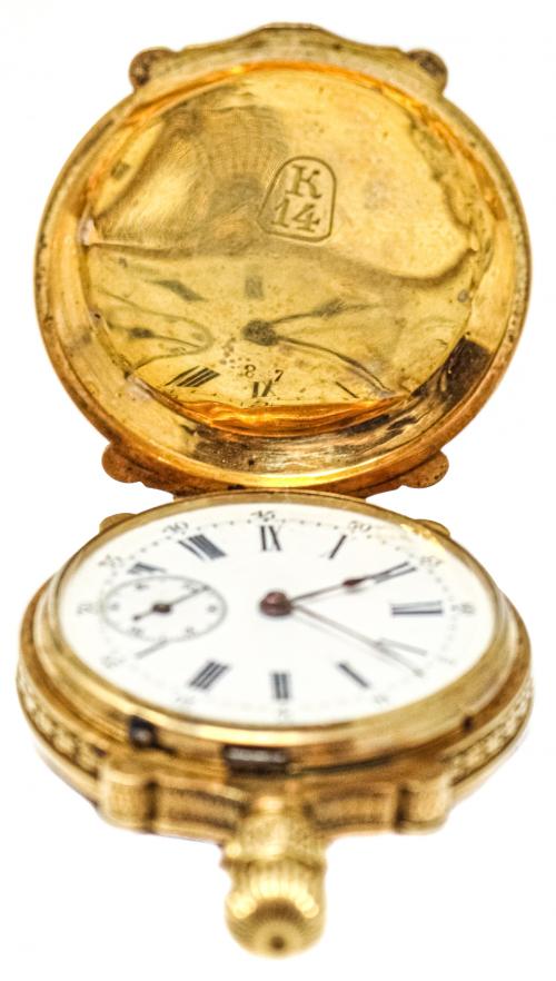 RELOJ DE BOLSILLO DE FLES. S.XIX
