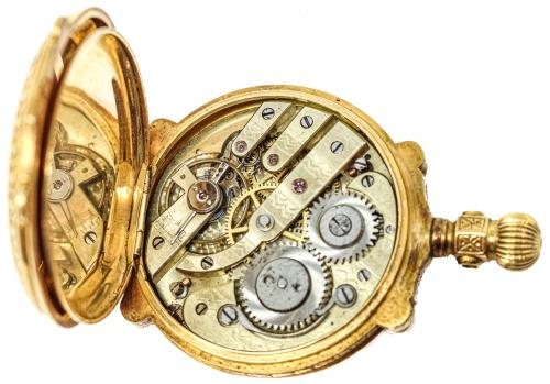 RELOJ DE BOLSILLO DE FLES. S.XIX