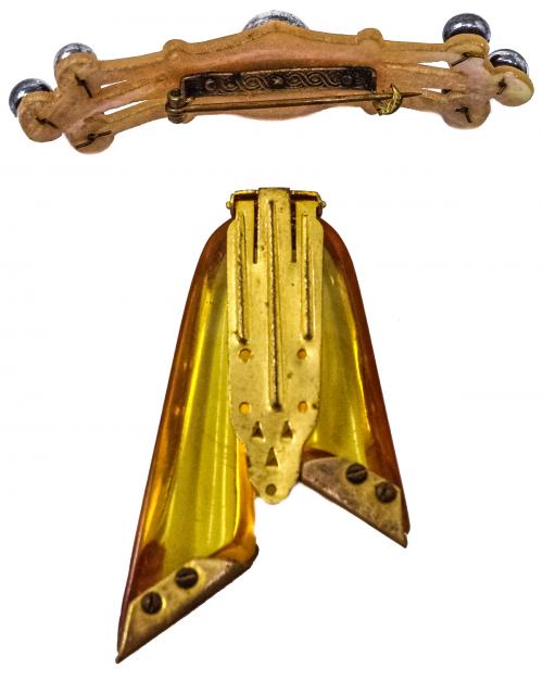 BROCHE Y CLIP DE LOS AÑOS 30-40