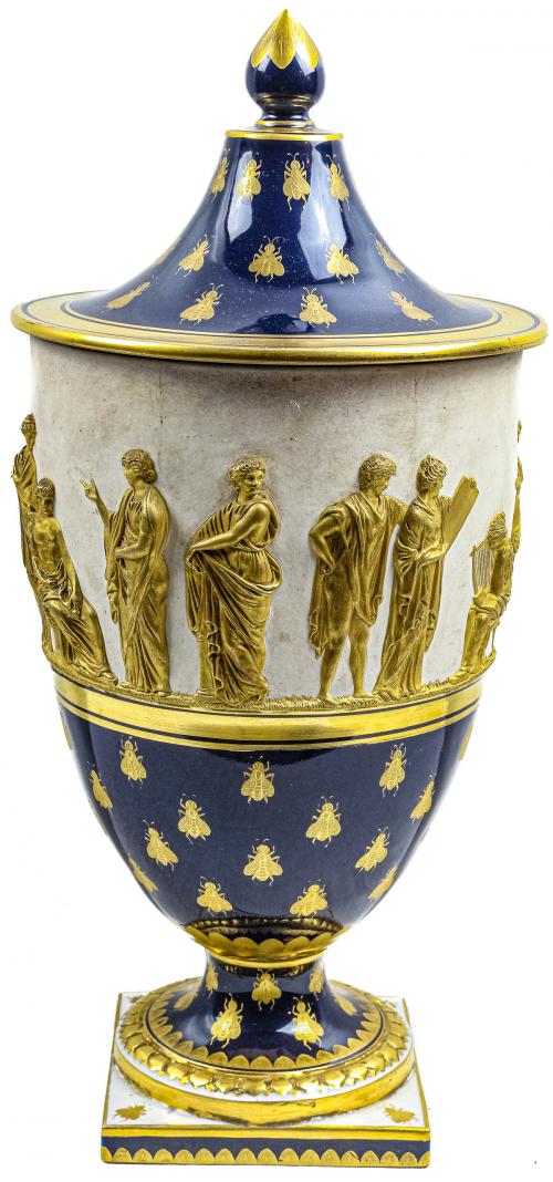 JARRÓN DE PORCELANA SEVRES