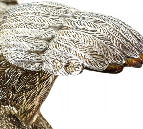 PAREJA DE "AVES LACUSTRES" DE MEDIADOS DE SIGLO XX