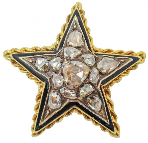 COLGANTE ESTRELLA DEL S.XIX