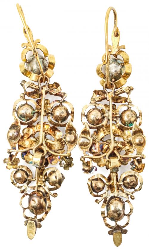 PENDIENTES ISABELINOS DEL S.XIX