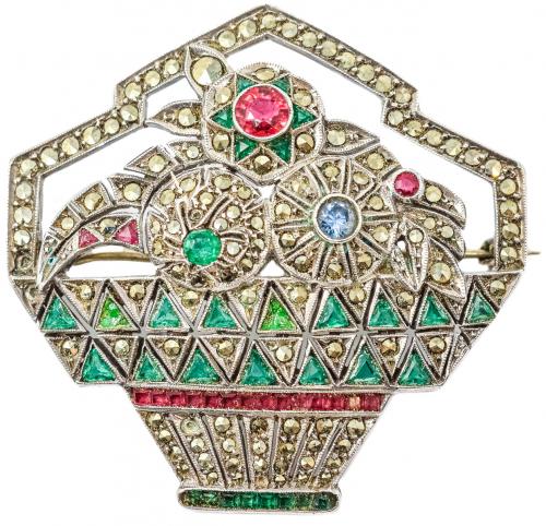 BROCHE ART DECÓ