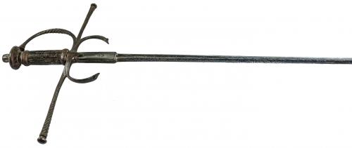 ESPADA DEL SIGLO XIX, REPRODUCIENDO UN MODELO DEL S. XVII