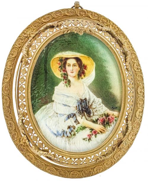 MINIATURA DE FINALES DEL S.XIX
