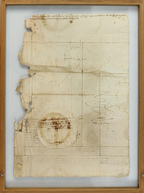 FIRMA REAL DE CARLOS I DE ARAGÓN