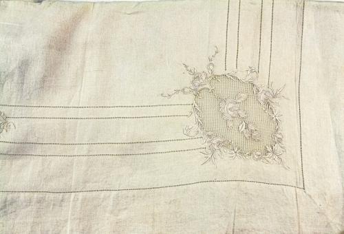 JUEGO DE CAMA DE MATRIMONIO DE PRINCIPIOS DEL S.XX