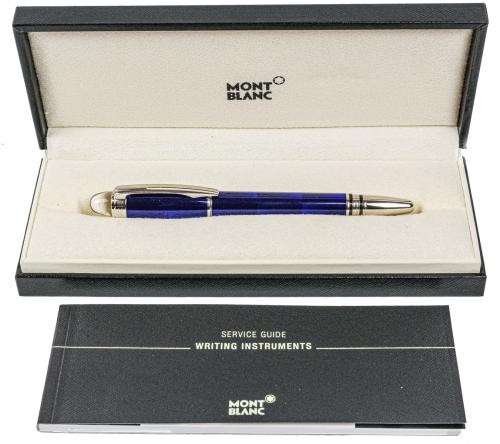 PLUMA ESTILOGRÁFICA MONTBLANC "STAR WALKER COOL BLUE"