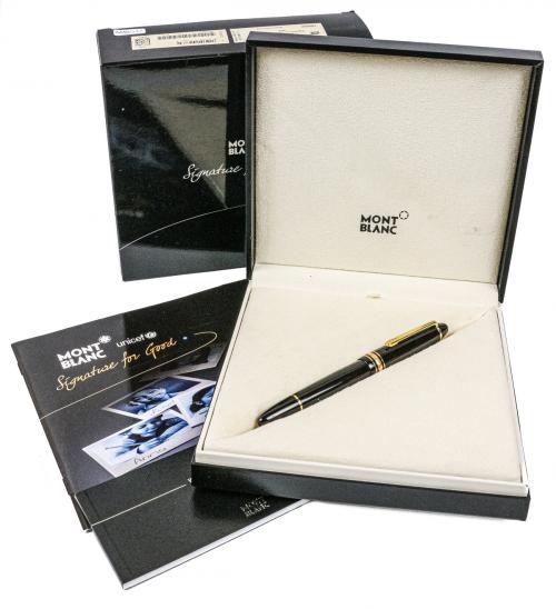 PLUMA ESTILOGRÁFICA MONTBLANC "MEISTERSTÜCK"