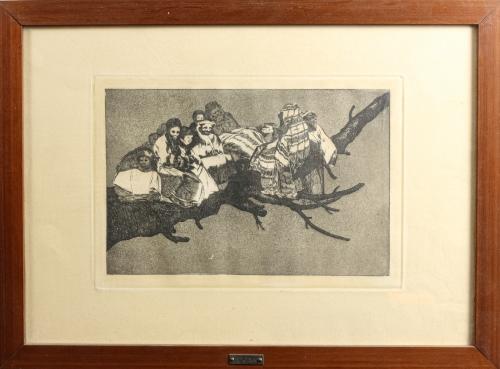 GRABADO DE GOYA