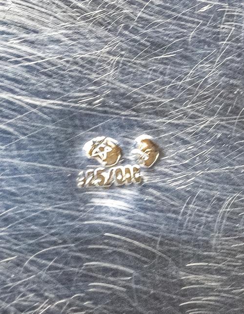 JARRA EN PLATA DEL ÚLTIMO CUARTO DEL S.XX