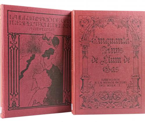 DOS LIBROS DE CATALANA DE GAS