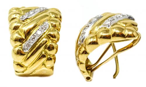 PENDIENTES CON BRILLANTES