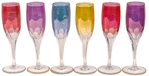 JUEGO DE SEIS COPAS DE CAVA