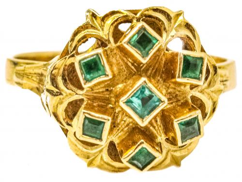 ANILLO DE DISEÑO AÑOS 70
