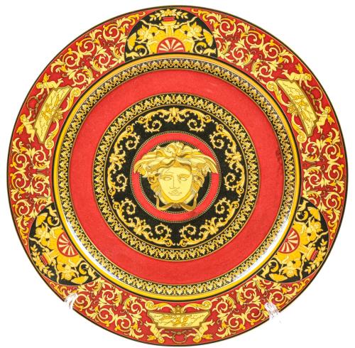 PLATO DE PORCELANA DE LA FIRMA VERSACE
