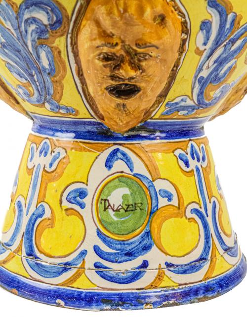 JARRÓN DE CERÁMICA DE TALAVERA DE LA REINA