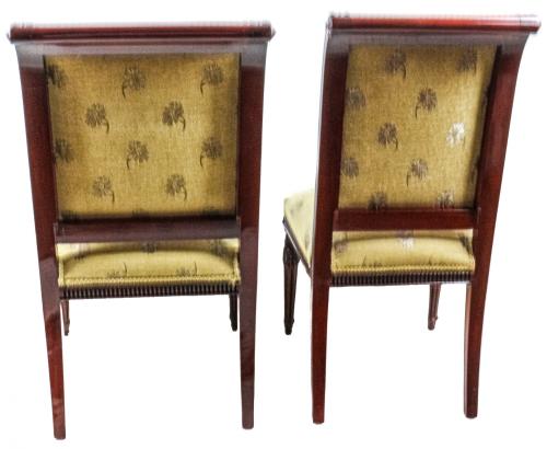 CONJUNTO DE MESA Y SILLERIA DEL ÚLTIMO CUARTO DEL S.XX