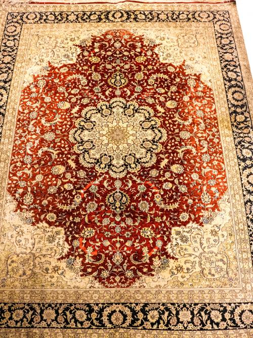 GRAN ALFOMBRA PERSA DEL ÚLTIMO CUARTO DEL S.XX