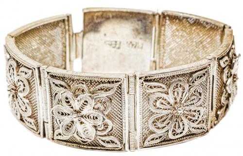 PULSERA ORIENTAL DE PLATA
