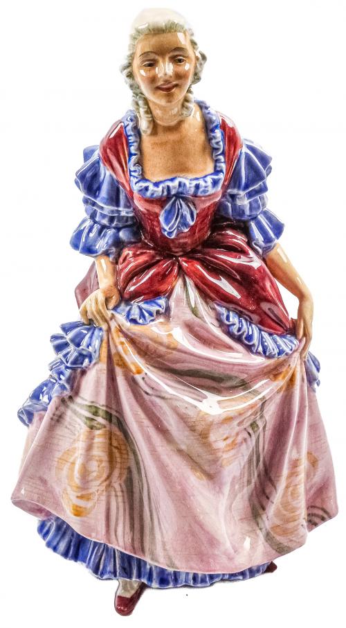 FIGURA EN CERÁMICA ESMALTADA "ROYAL DOULTON"
