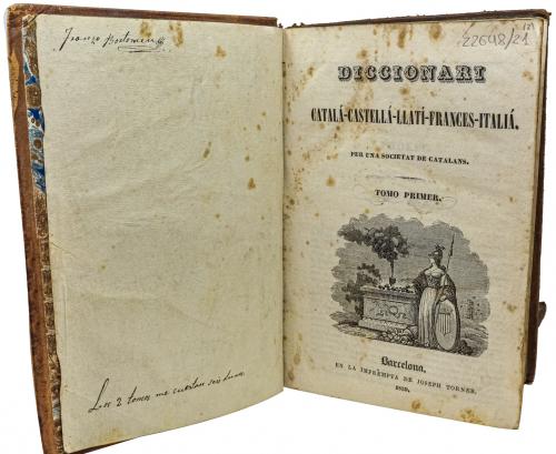 DICCIONARIO EDITADO EN 1839
