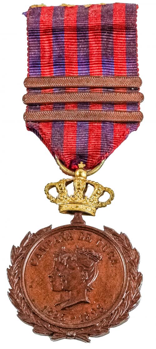 MEDALLA  DE LA "CAMPAÑA DE CUBA" (1895-1989)