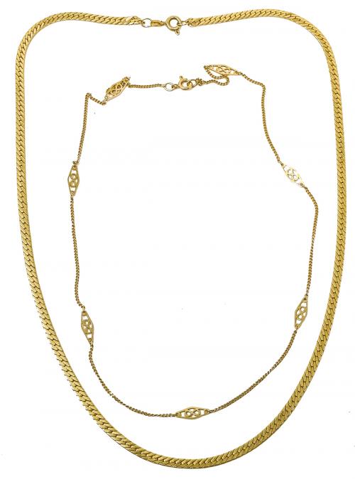 DOS CADENAS DE ORO