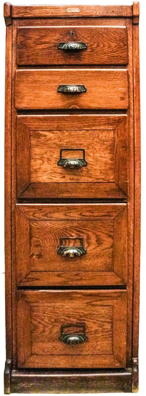 MUEBLE ARCHIVADOR DE DESPACHO DE LOS AÑOS 30