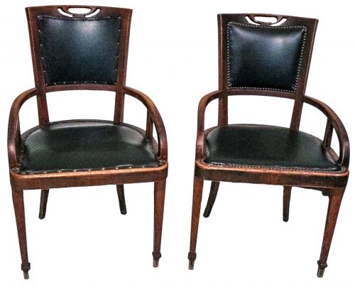 SOFÁ, DOS SILLAS Y DOS SILLONES DEL PRIMER CUARTO DEL S.XX