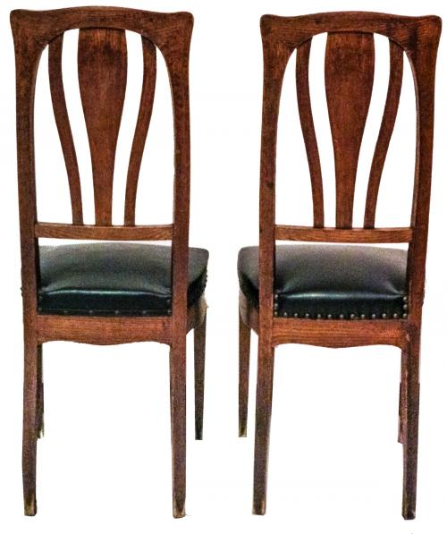 DOS SILLAS DEL PRIMER CUARTO DEL S.XX