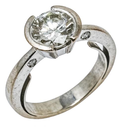 ANILLO SOLITARIO DE CAPARROS
